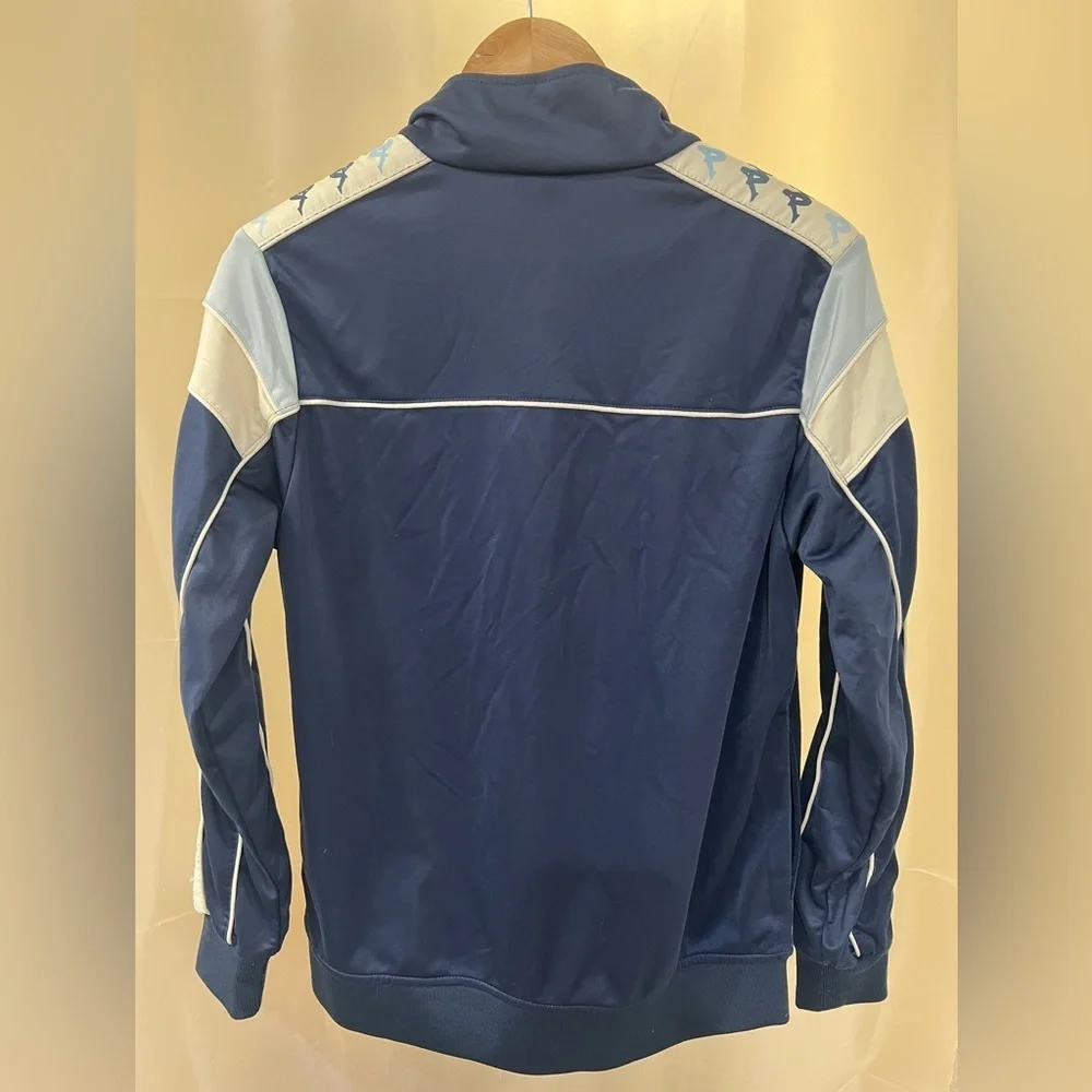 KAPPA - Vintage Blue Track Jacket Zip Up - size M - fits like XS